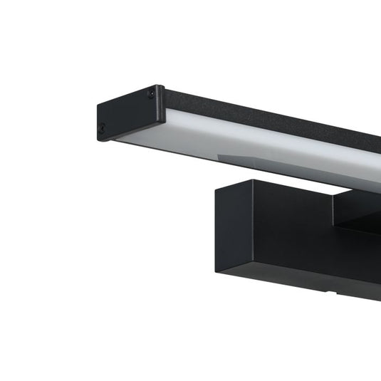 Aplique LED para Casa de Banho com Alumínio e Plástico Preto PANDELLA 1 EGLO