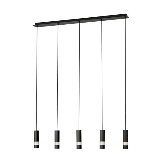Candeeiro de teto suspenso com 5 pingentes e efeito bolhas BERNABETA EGLO