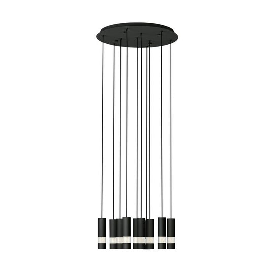 Candeeiro de teto suspenso com 10 luzes LED e efeito bolhas BERNABETA EGLO