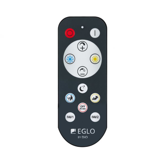 Cargue la imagen en el visor de la galería, Candeeiro de teto projetor LED com controlo remoto ZUBIETA-A EGLO
