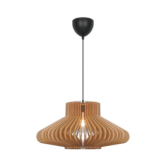 Candeeiro de Teto Suspenso em Madeira Natural MANAGO NORDLUX