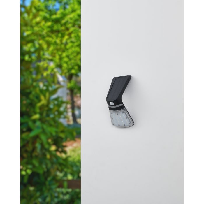 Load image into Gallery viewer, Aplique de Parede Exterior LED com Painel Solar LAMOZZO 1 EGLO
