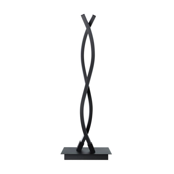 Chargez l'image dans la visionneuse de la galerie, Candeeiro de Mesa LED com Dois Perfis Curvos em Metal Preto LASANA 3 EGLO
