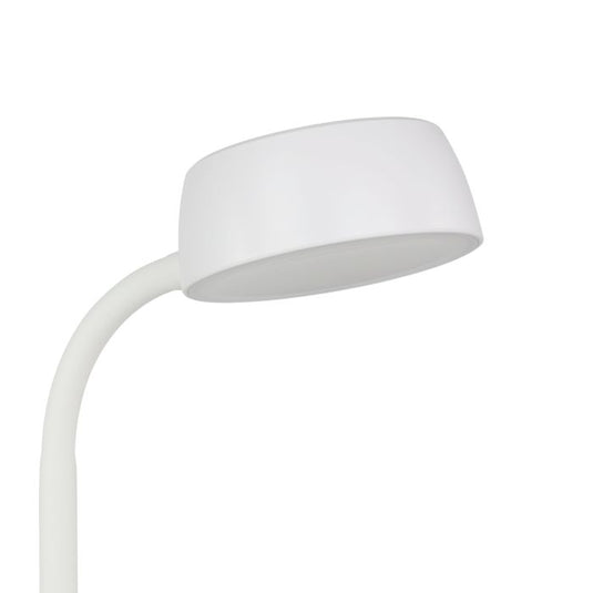 Candeeiro de Mesa LED em Plástico Branco CABALES EGLO