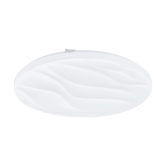 Cargue la imagen en el visor de la galería, Plafon LED com Design Ondulado e Estrutura em Aço BENARIBA EGLO
