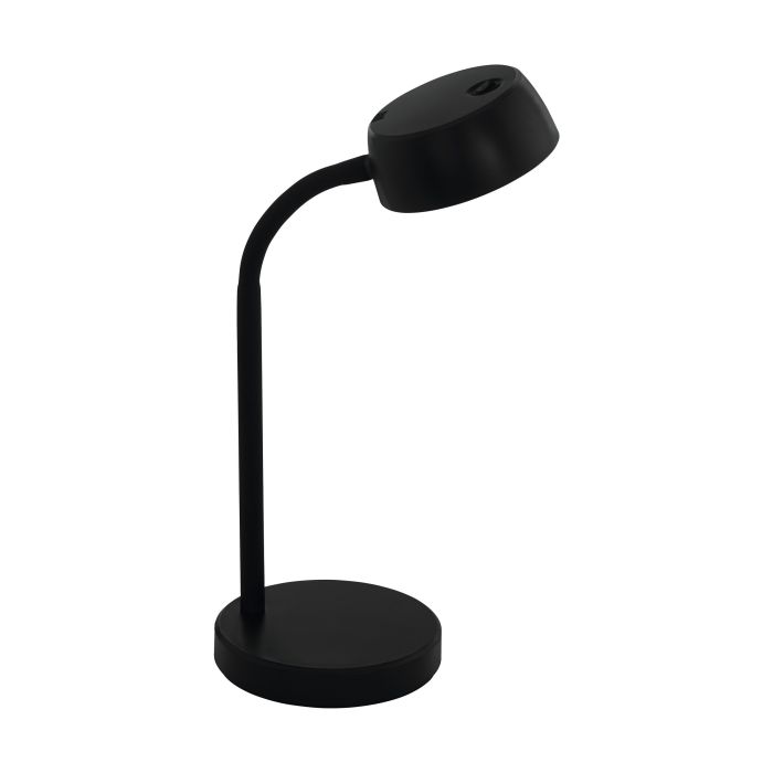 Load image into Gallery viewer, Candeeiro de Mesa LED Preto com Luz Branca Quente CABALES EGLO
