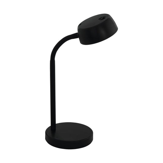 Candeeiro de Mesa LED Preto com Luz Branca Quente CABALES EGLO