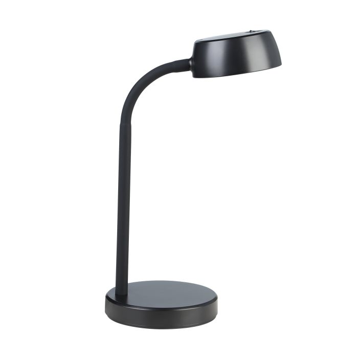 Load image into Gallery viewer, Candeeiro de Mesa LED Preto com Luz Branca Quente CABALES EGLO
