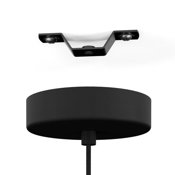 Carregue imagem no visualizador da galeriaCandeeiro de teto com abajur metálico cor de latão SKOURA EGLO
