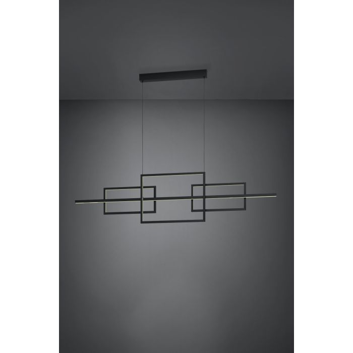 Load image into Gallery viewer, Candeeiro de teto LED com design geométrico PUEBLA EGLO
