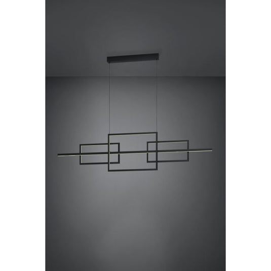Candeeiro de teto LED com design geométrico PUEBLA EGLO