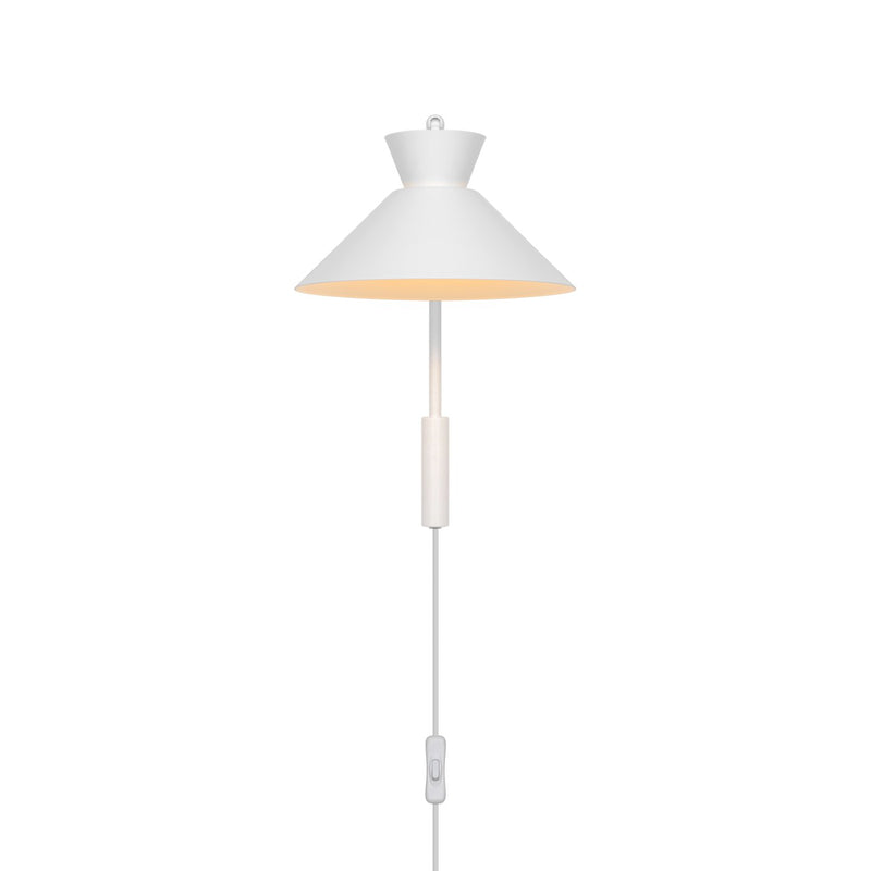 Carregue imagem no visualizador da galeriaAplique de Parede com Cabeça Ajustável em Metal Branco Dial NORDLUX
