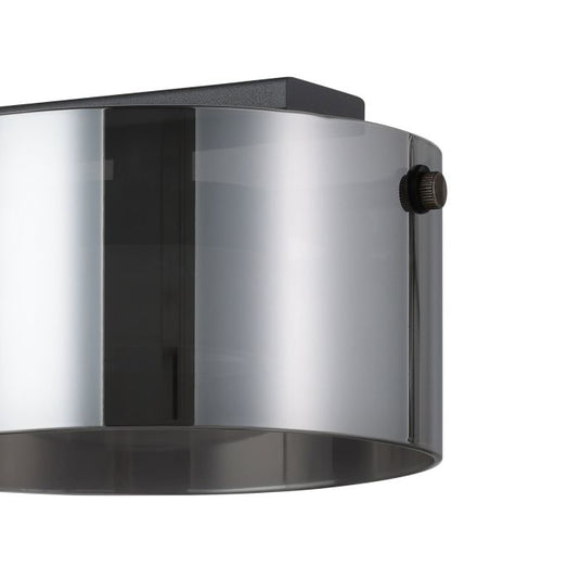 Aplique de Parede LED com Vidro Preto Fumado COPILLOS EGLO