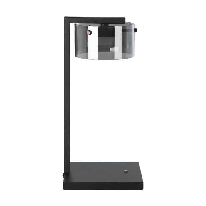 Chargez l'image dans la visionneuse de la galerie, Candeeiro de Mesa LED com Base de Metal Preto e Vidro Fumado COPILLOS EGLO
