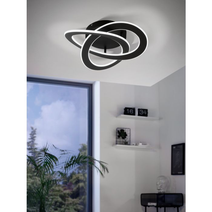 Carregue imagem no visualizador da galeriaCandeeiro de teto LED ROLIMARE EGLO
