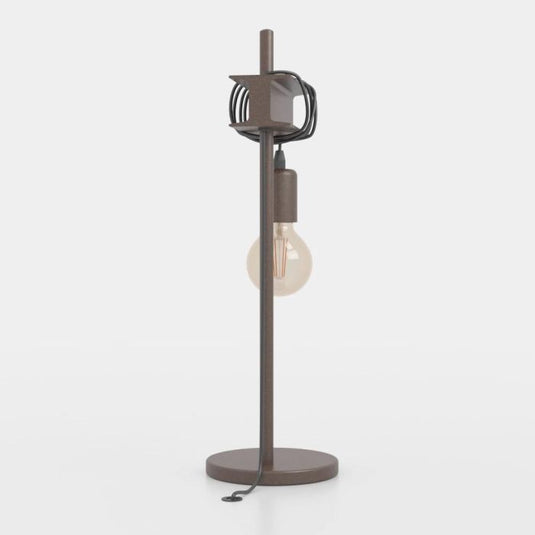 Candeeiro de Mesa em Metal Castanho Envelhecido TOWNSHEND 4 EGLO