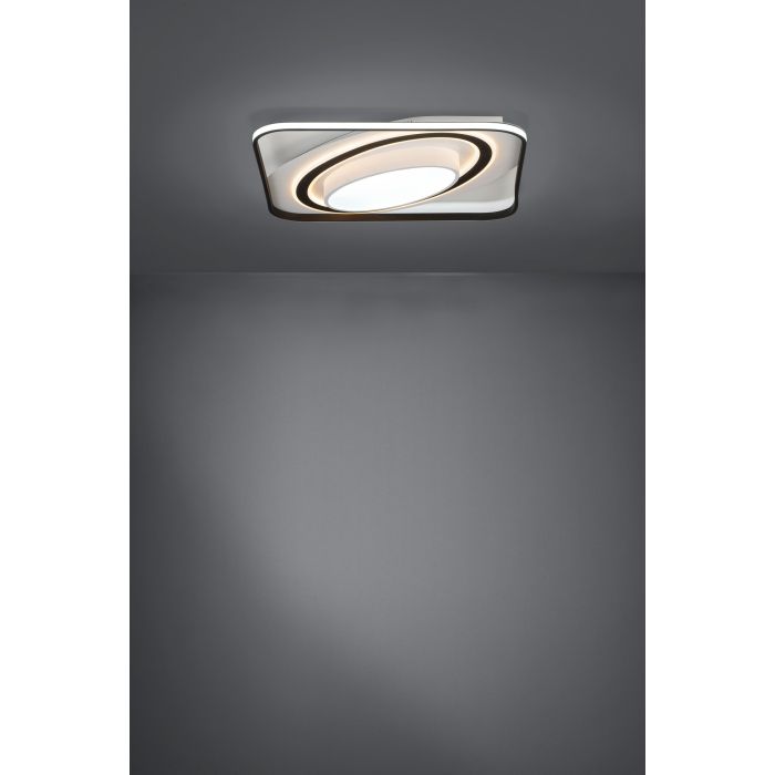 Carregue imagem no visualizador da galeriaCandeeiro de teto LED com formas geométricas BENALAURIA EGLO
