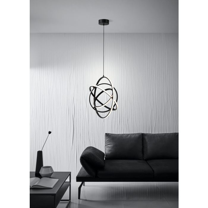 Load image into Gallery viewer, Candeeiro de teto suspenso com LEDs ajustáveis RETORNIO EGLO
