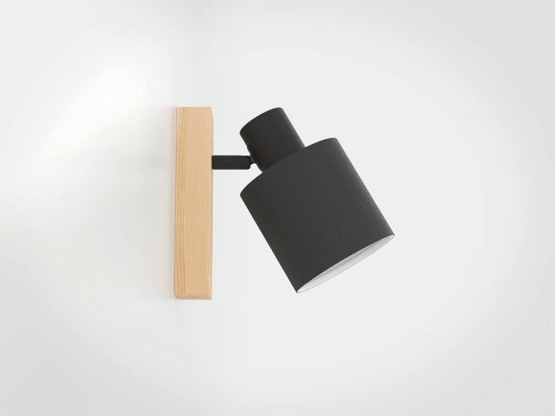Chargez l'image dans la visionneuse de la galerie, Foco de Parede e Teto com Abajur de Tecido Preto BATALLAS EGLO
