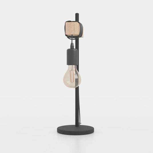 Candeeiro de Mesa com Madeira de Pinho e Metal TOWNSHEND EGLO