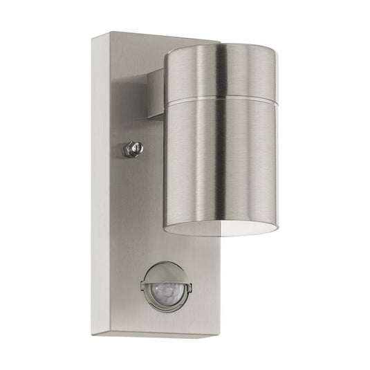 Aplique LED Exterior com Sensor Movimento e Vidro Transparente RIGA 5 EGLO