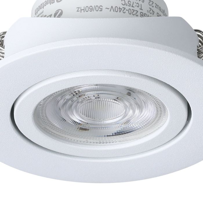 Cargue la imagen en el visor de la galería, Foco LED de Encastrar Alumínio Branco SALICETO-Z EGLO
