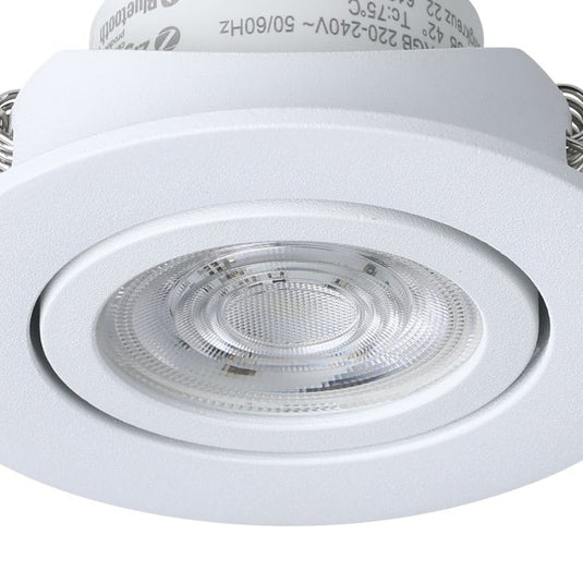 Foco LED de Encastrar Alumínio Branco SALICETO-Z EGLO