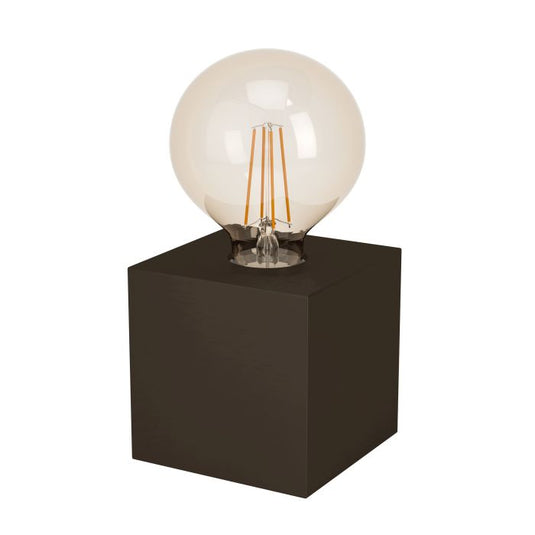 Candeeiro de Mesa com Base Metálica em Bronze Escuro PRESTWICK 2 EGLO