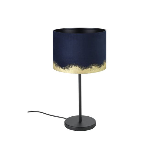 Candeeiro de Mesa com Abajur de Veludo Azul Escuro CASUARITA EGLO
