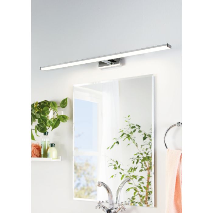 Cargue la imagen en el visor de la galería, Aplique para Casa de Banho com LED e Alumínio Cromado PANDELLA 1 EGLO
