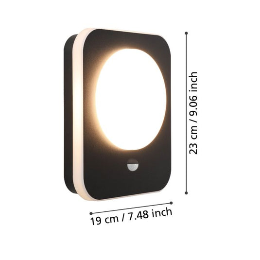 Aplique de Parede Exterior LED com Sensor de Movimento MADRIZ EGLO