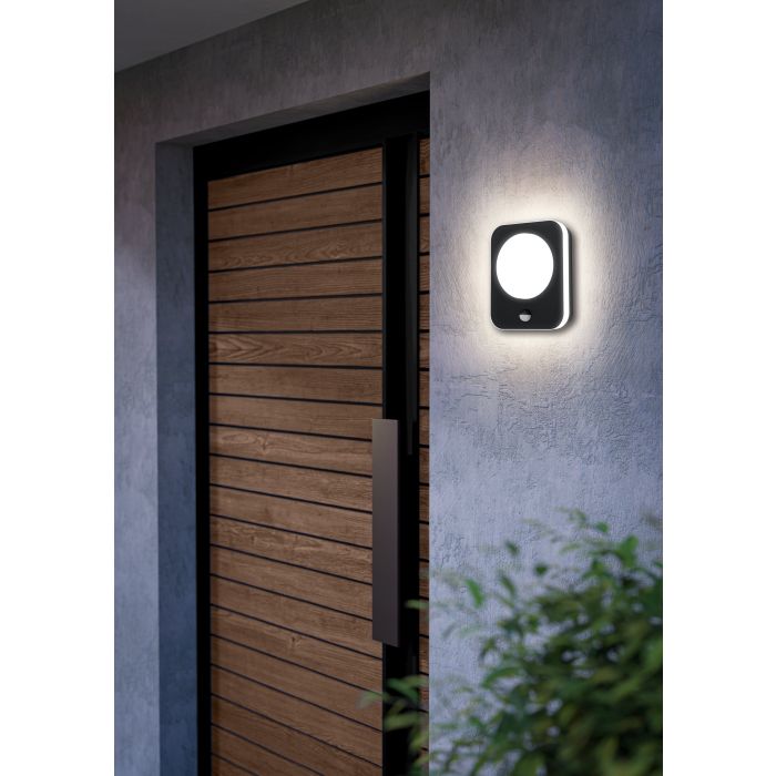 Load image into Gallery viewer, Aplique de Parede Exterior LED com Sensor de Movimento MADRIZ EGLO
