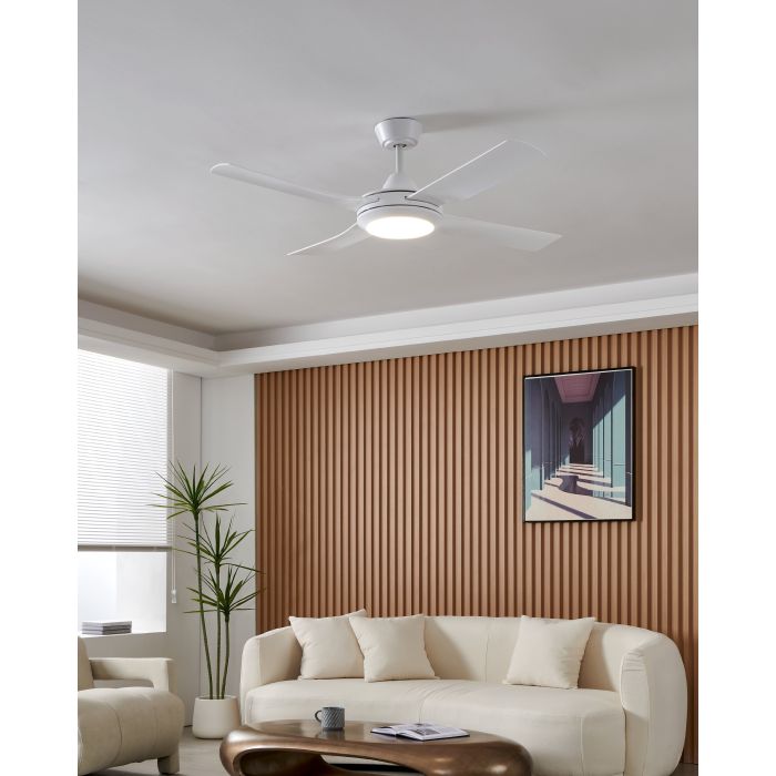 Load image into Gallery viewer, Ventoinha de Teto com Luz LED BONDI 1 EGLO

