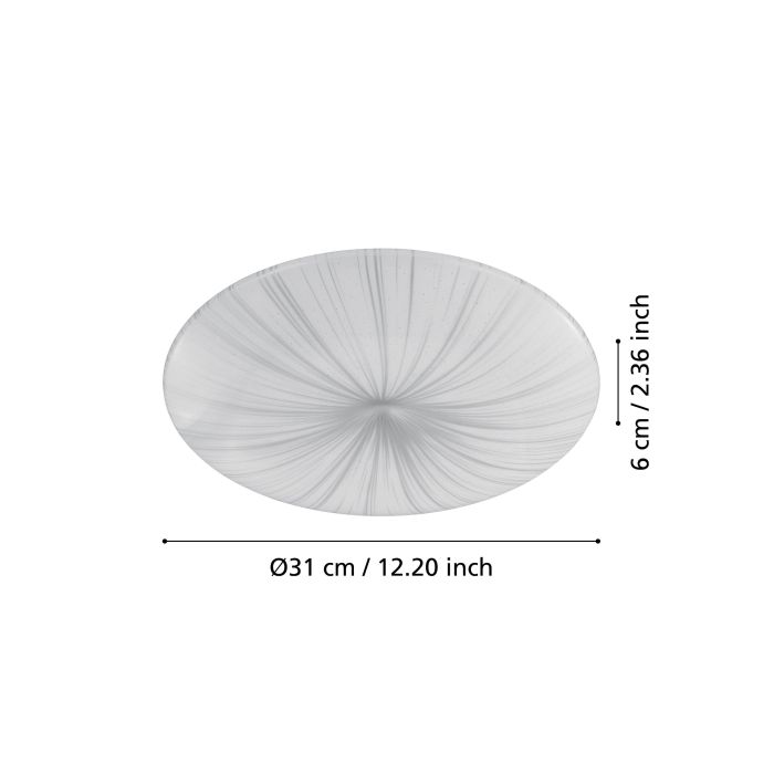 Load image into Gallery viewer, Plafon LED NIEVES EGLO
