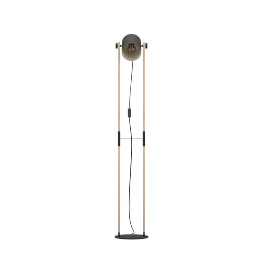 Candeeiro de Pé HORNWOOD EGLO - Design Moderno com Madeira