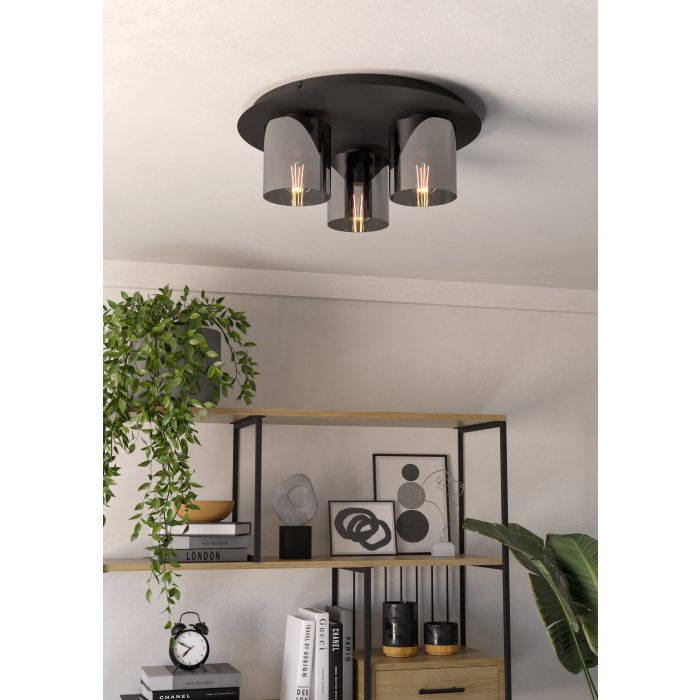 Carregue imagem no visualizador da galeriaCandeeiro de teto GOROSIBA 1 EGLO
