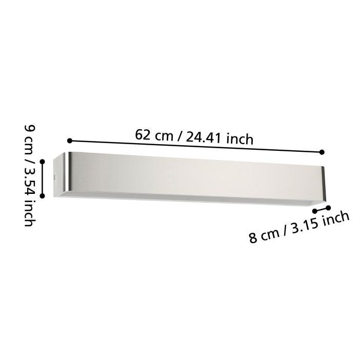Load image into Gallery viewer, Aplique de Parede LED SANIA 5 com Proteção IP44 EGLO
