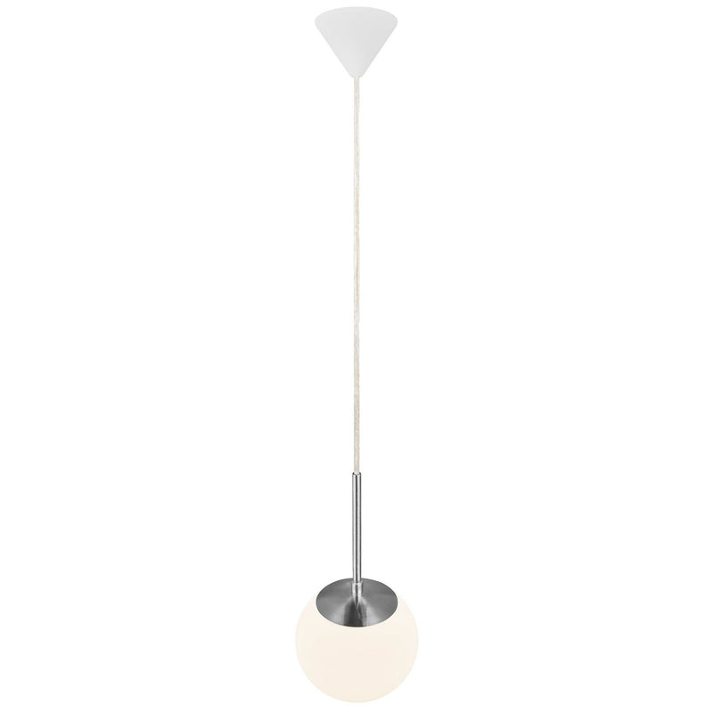 Carregue imagem no visualizador da galeriaCandeeiro Suspenso Moderno com Vidro Opalino Branco CAFE NORDLUX
