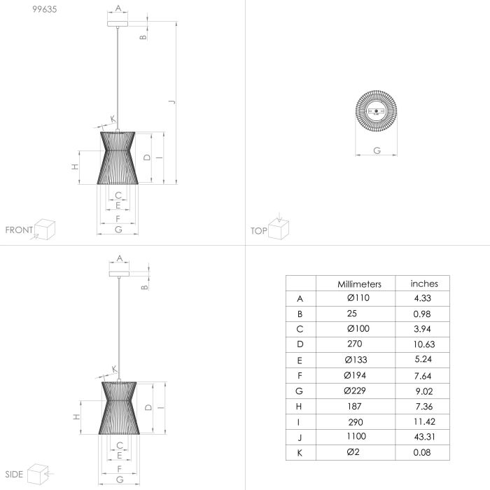 Load image into Gallery viewer, Candeeiro de teto com abajur de arame dourado e vidro opalino MASETA EGLO
