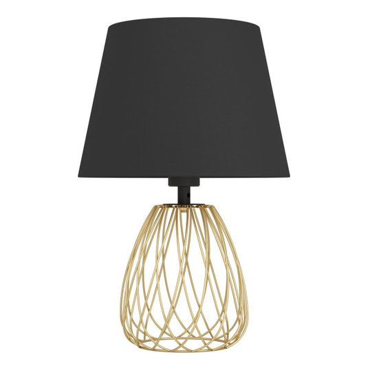 Candeeiro de Mesa com Base de Arame e Abajur Cinzento JAZMINIA EGLO