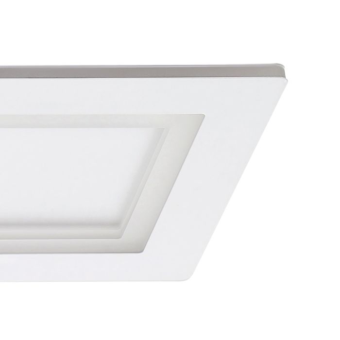 Chargez l'image dans la visionneuse de la galerie, Candeeiro de teto LED branco com moldura RGB PADROGIANO-Z EGLO
