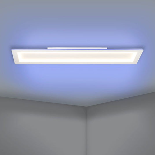 Candeeiro de teto LED branco com moldura RGB PADROGIANO-Z EGLO