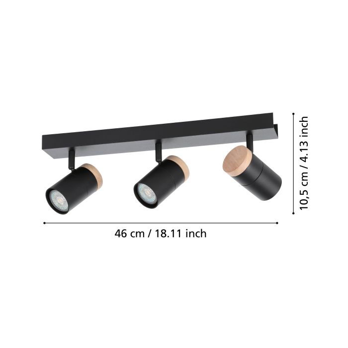 Carregue imagem no visualizador da galeriaFoco LED de Teto CARTAGENA EGLO
