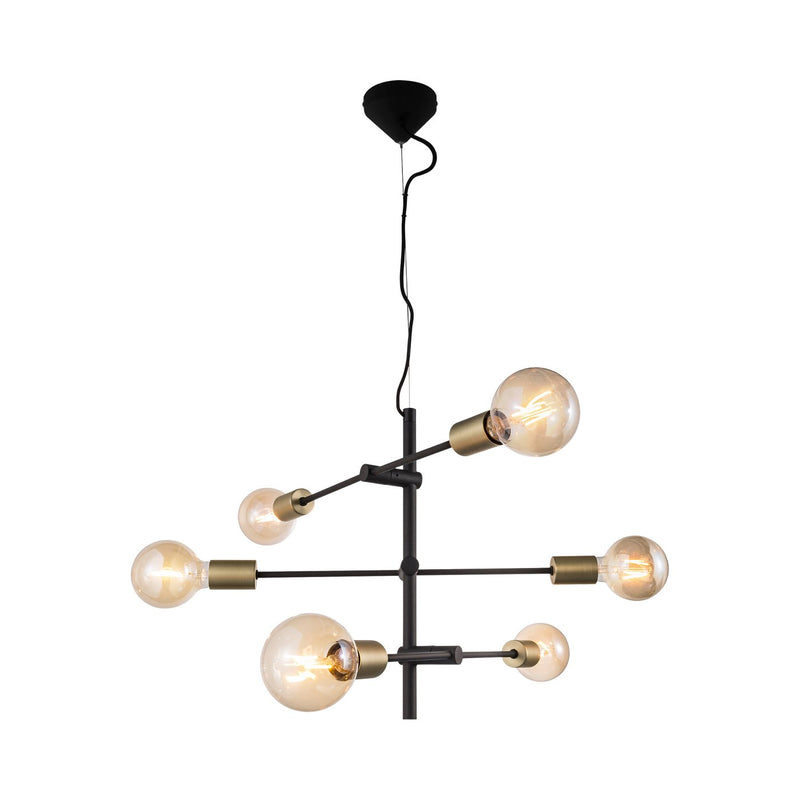 Load image into Gallery viewer, 6-Spot Pendant Preto Josefine NORDLUX
