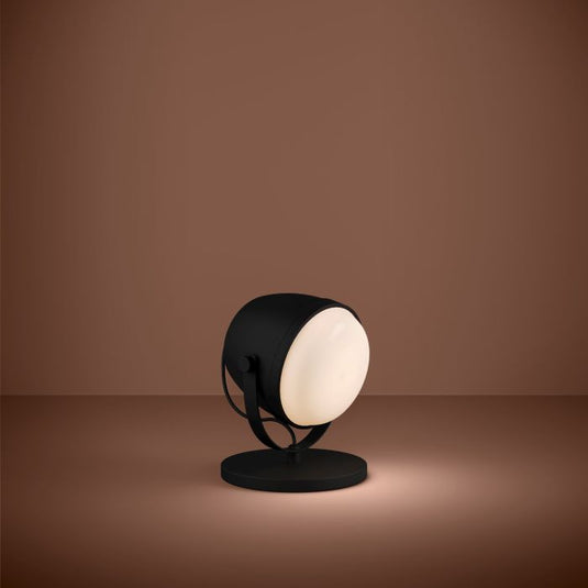 Candeeiro de Mesa com Foco Regulável e Metal Preto UPANEMA EGLO