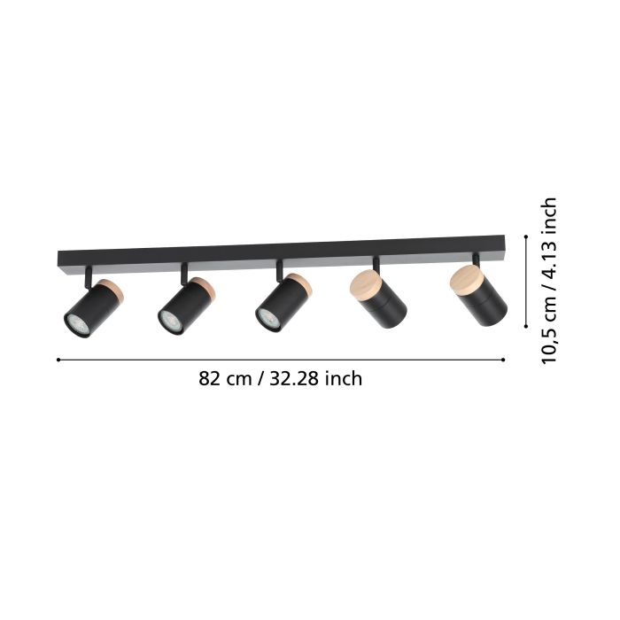 Carregue imagem no visualizador da galeriaFoco de Teto LED Ajustável CARTAGENA EGLO
