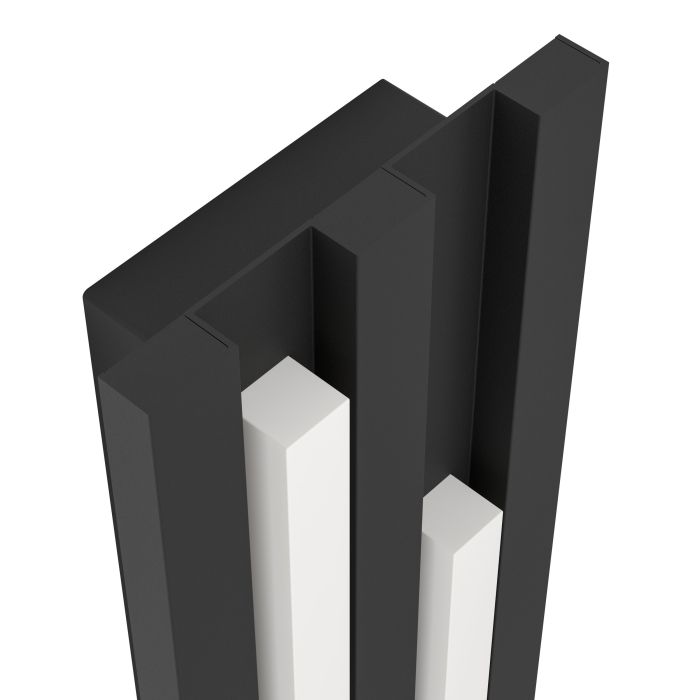 Load image into Gallery viewer, Aplique de Parede LED Exterior Preto FANDINA EGLO
