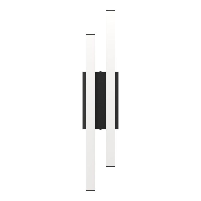 Load image into Gallery viewer, Aplique de Parede Exterior LED em Aço Zincado Preto SERRICELLA EGLO
