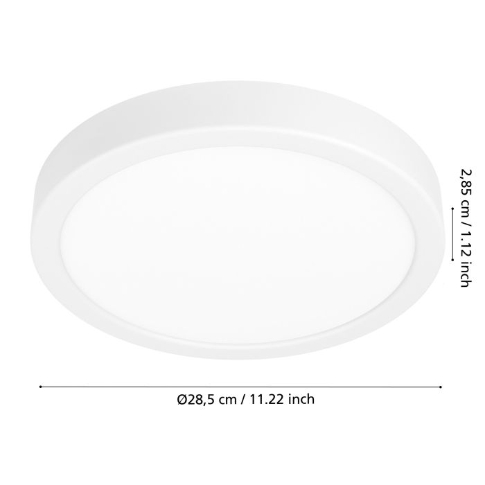 Load image into Gallery viewer, Foco de Superfície LED Branco com Proteção IP44 ARGOLIS 2 EGLO
