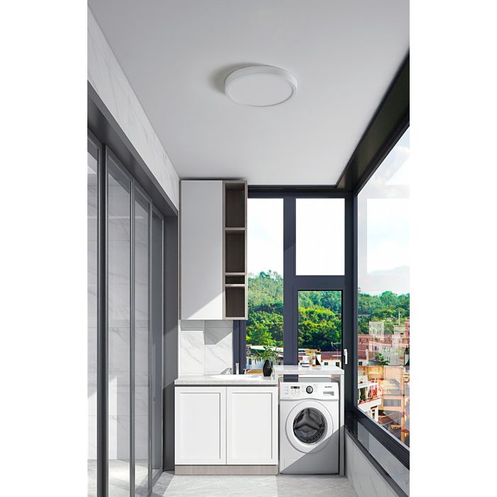 Load image into Gallery viewer, Foco de Superfície LED Branco com Proteção IP44 ARGOLIS 2 EGLO
